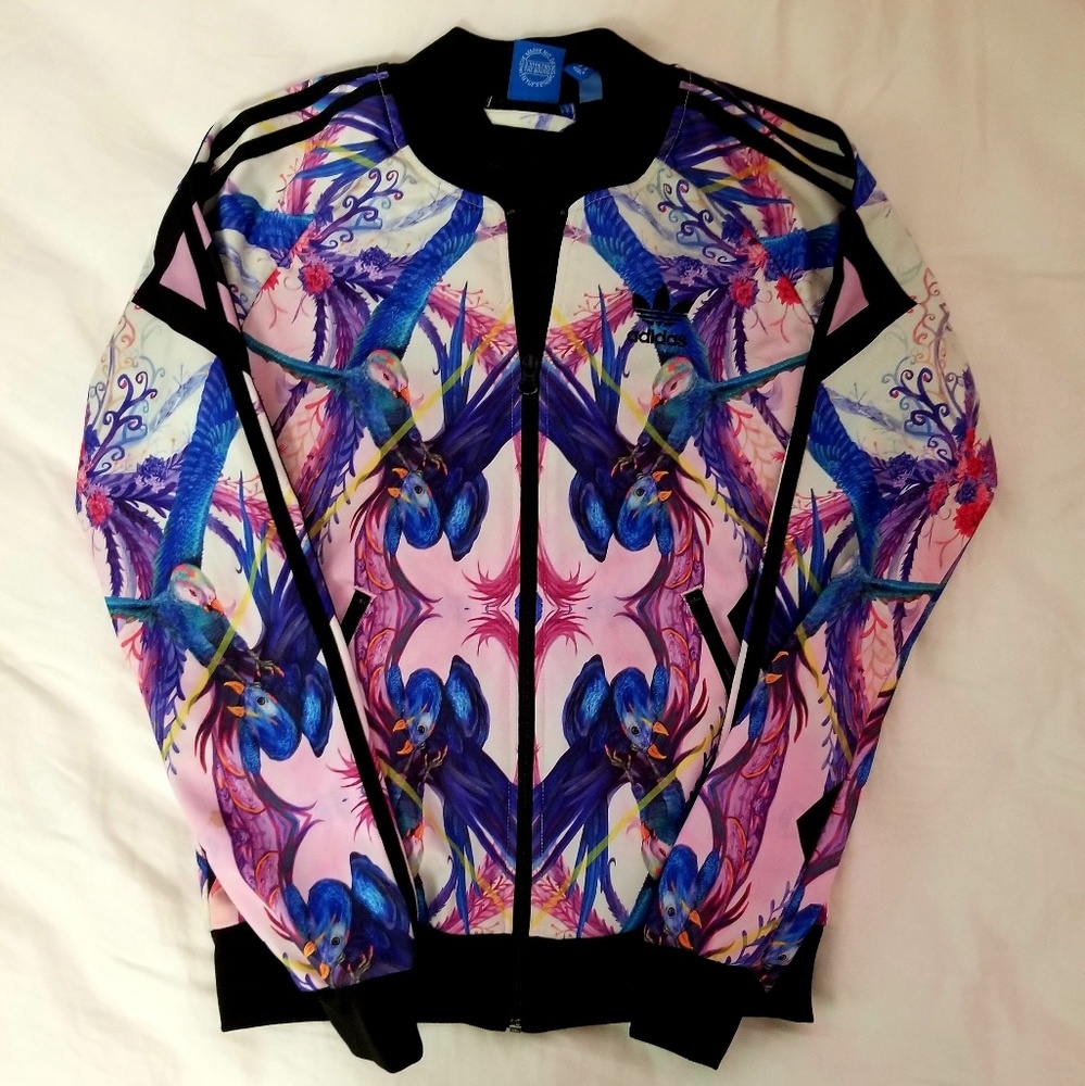 Adidas Multicolored Bomber Jacket